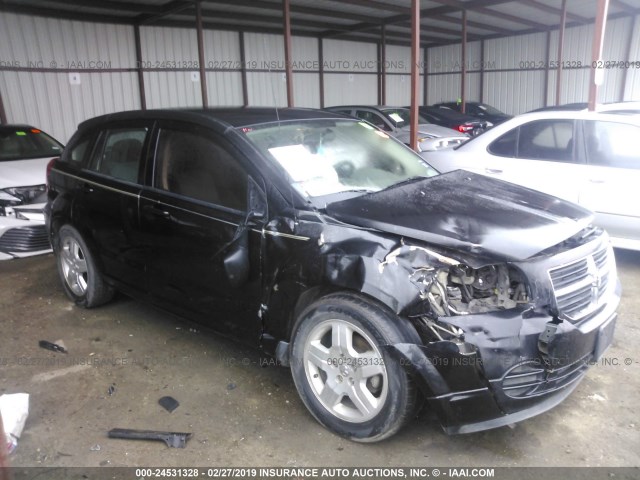 1B3HB48A59D184683 - 2009 DODGE CALIBER SXT BLACK photo 1