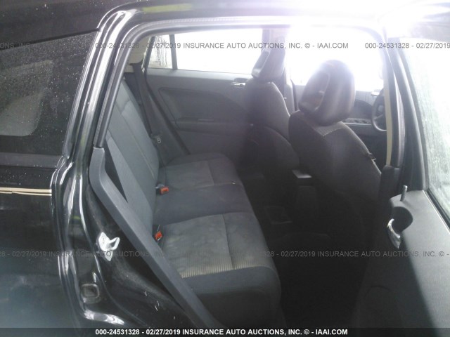 1B3HB48A59D184683 - 2009 DODGE CALIBER SXT BLACK photo 8