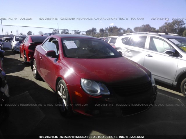 WVWBA71FX8V028923 - 2008 VOLKSWAGEN EOS TURBO/KOMFORT RED photo 1