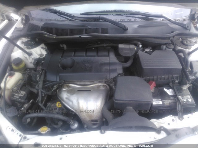 4T4BF3EK9BR149460 - 2011 TOYOTA CAMRY SE/LE/XLE 白色 照片 10