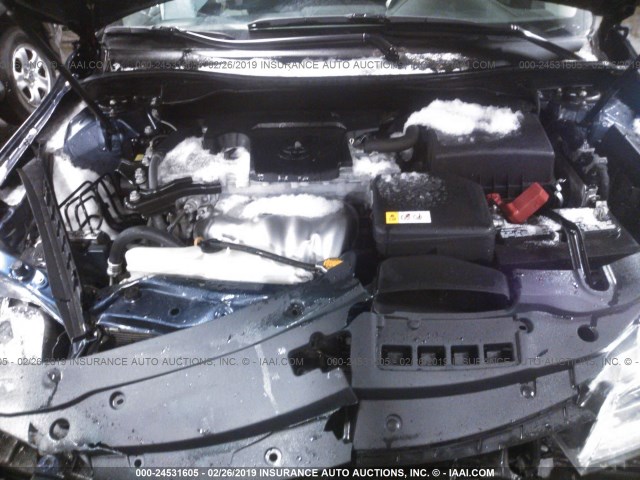 4T4BF1FK2FR463959 - 2015 TOYOTA CAMRY LE/XLE/SE/XSE Navy photo 10