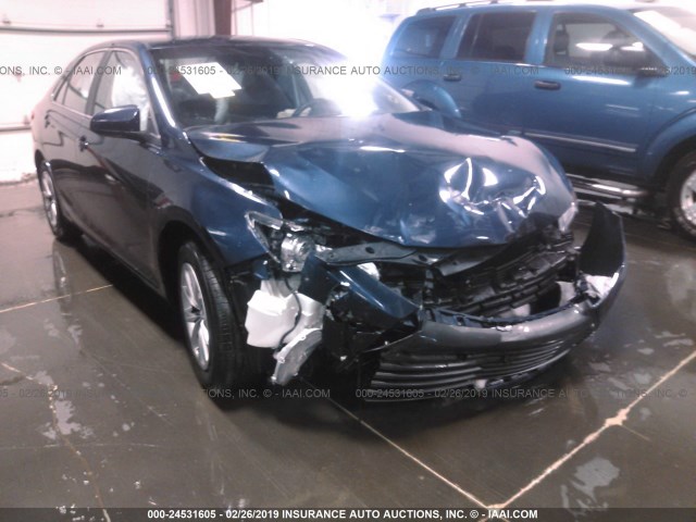 4T4BF1FK2FR463959 - 2015 TOYOTA CAMRY LE/XLE/SE/XSE Navy photo 6