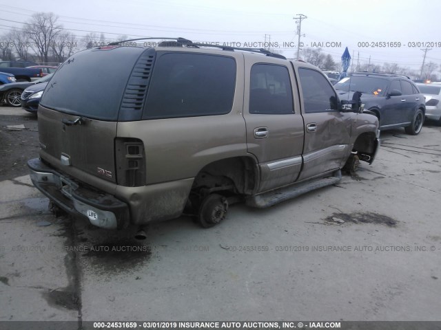 1GKEK13Z64R119824 - 2004 GMC YUKON GOLD photo 4