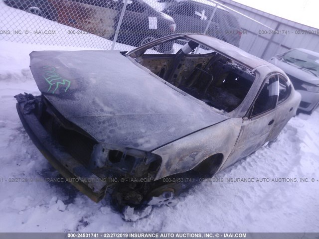 2G2WP552961261514 - 2006 PONTIAC GRAND PRIX BLACK photo 2