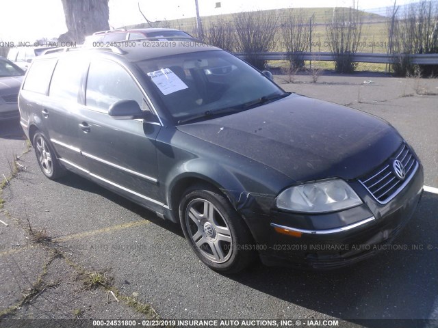 WVWND63B04E214702 - 2004 VOLKSWAGEN PASSAT GL GRAY photo 1