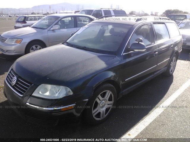 WVWND63B04E214702 - 2004 VOLKSWAGEN PASSAT GL GRAY photo 2