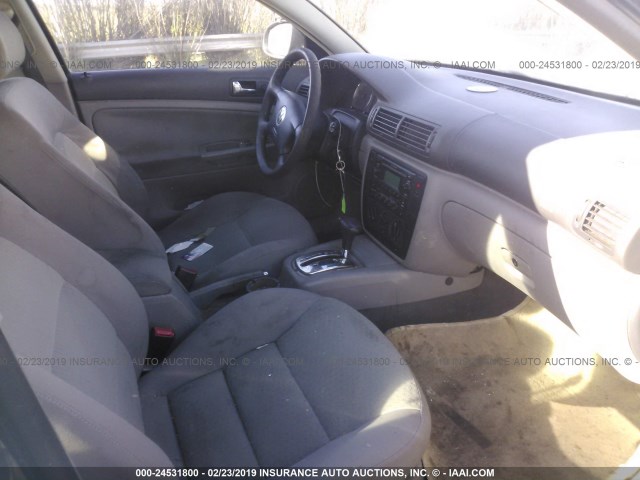 WVWND63B04E214702 - 2004 VOLKSWAGEN PASSAT GL GRAY photo 5