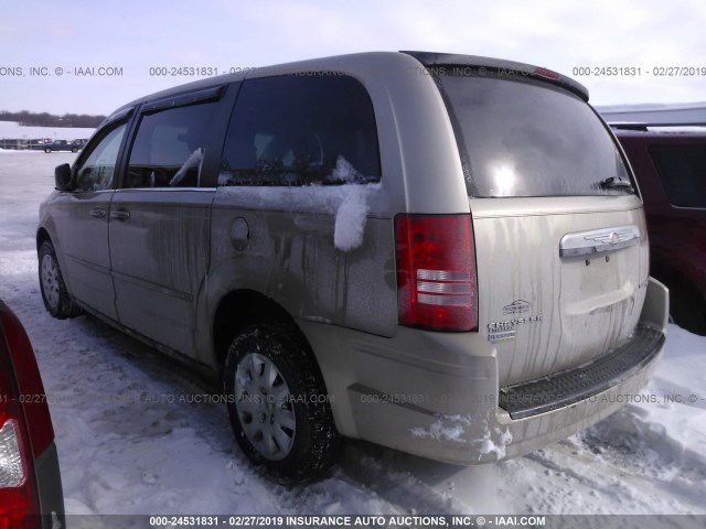 2A8HR44E89R551570 - 2009 CHRYSLER TOWN & COUNTRY LX Champagne photo 3