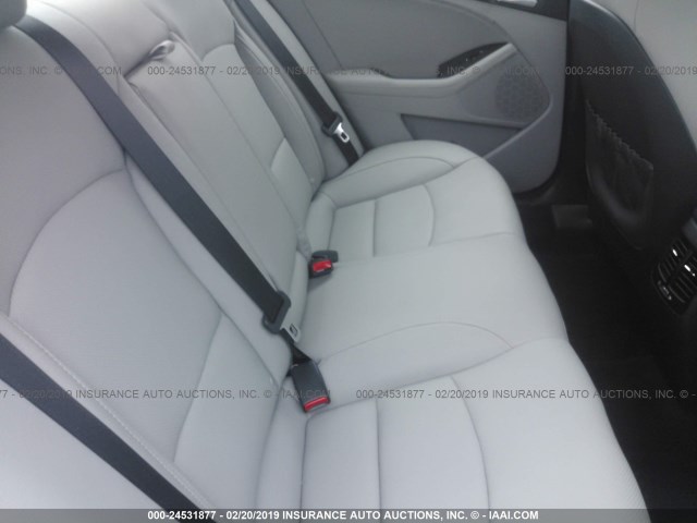 5XXGN4A73FG419471 - 2015 KIA OPTIMA EX GRAY photo 8