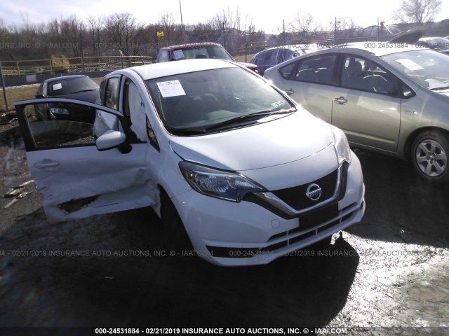 3N1CE2CPXHL380498 - 2017 NISSAN VERSA NOTE S/S PLUS/SV/SL/SR WHITE photo 1