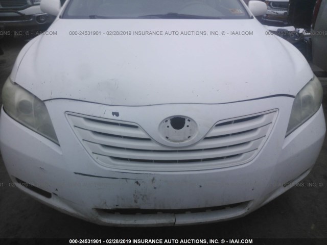 4T1BE46K17U684744 - 2007 TOYOTA CAMRY NEW GENERAT CE/LE/XLE/SE WHITE photo 6