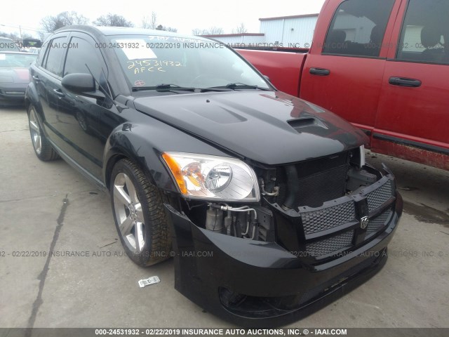 1B3HB68F78D564680 - 2008 DODGE CALIBER SRT-4 BLACK photo 1