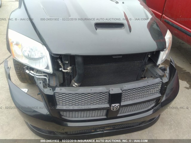 1B3HB68F78D564680 - 2008 DODGE CALIBER SRT-4 BLACK photo 6