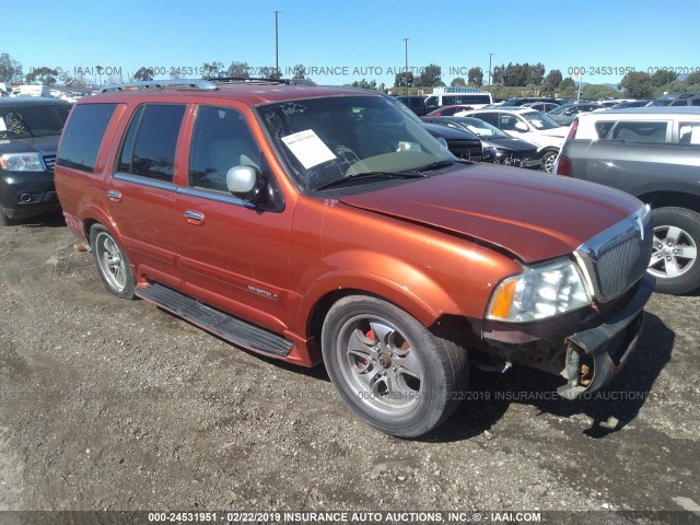 5LMRU27L0XLJ01600 - 1999 LINCOLN NAVIGATOR ORANGE photo 1
