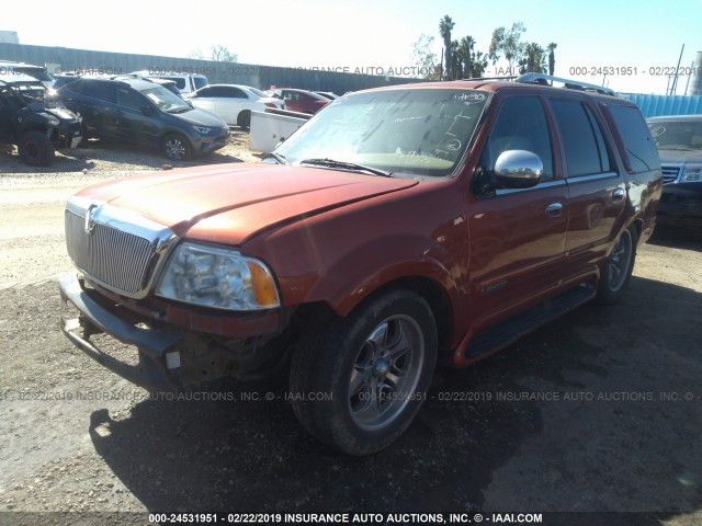 5LMRU27L0XLJ01600 - 1999 LINCOLN NAVIGATOR ORANGE photo 2