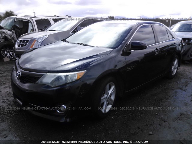 4T1BF1FK4DU219818 - 2013 TOYOTA CAMRY L/SE/LE/XLE 绿色 照片 2