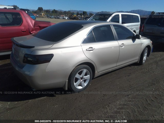 4T1BK46K87U505284 - 2007 TOYOTA CAMRY NEW GENERAT LE/XLE/SE GRAY photo 4