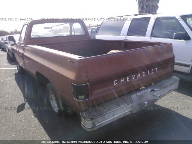 CCL147Z102888 - 1977 CHEVROLET DELUXE ORANGE photo 3