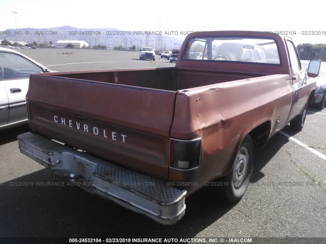 CCL147Z102888 - 1977 CHEVROLET DELUXE ORANGE photo 4