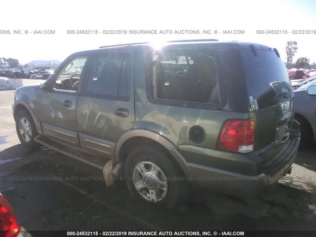 1FMPU17L94LA73084 - 2004 FORD EXPEDITION EDDIE BAUER GREEN photo 3