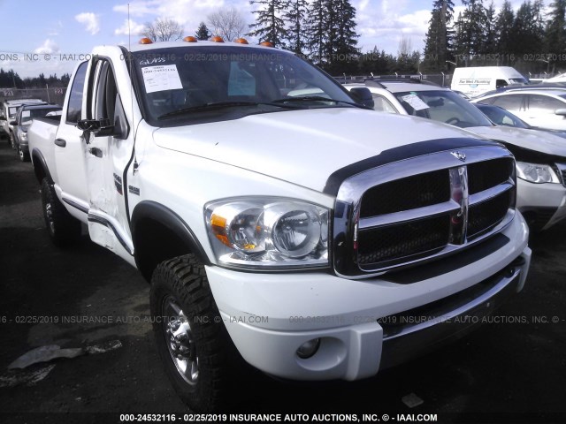 3D7KS28DX8G233354 - 2008 DODGE RAM 2500 ST/SLT WHITE photo 1