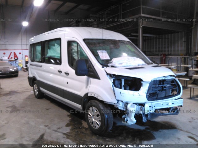 1FBZX2CM3HKA08417 - 2017 FORD TRANSIT T-350 WHITE photo 1