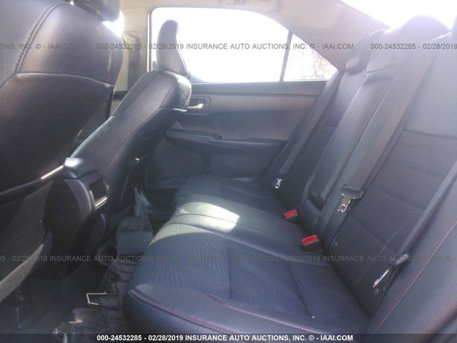 4T1BF1FK7GU610756 - 2016 TOYOTA CAMRY LE/XLE/SE/XSE წითელი ფოტო 8