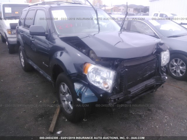 1FMCU49339KB27036 - 2009 FORD ESCAPE HYBRID GRAY photo 6