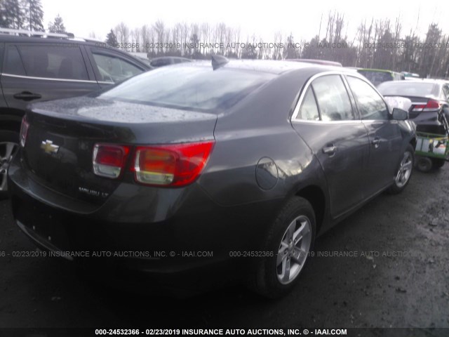1G11C5SL8FF267403 - 2015 CHEVROLET MALIBU 1LT 灰色 照片 4