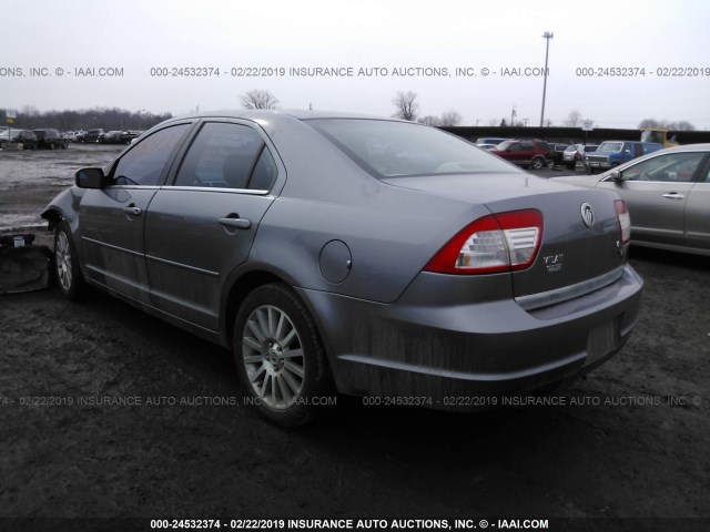 3MEFM08126R612364 - 2006 MERCURY MILAN PREMIER GRAY photo 3