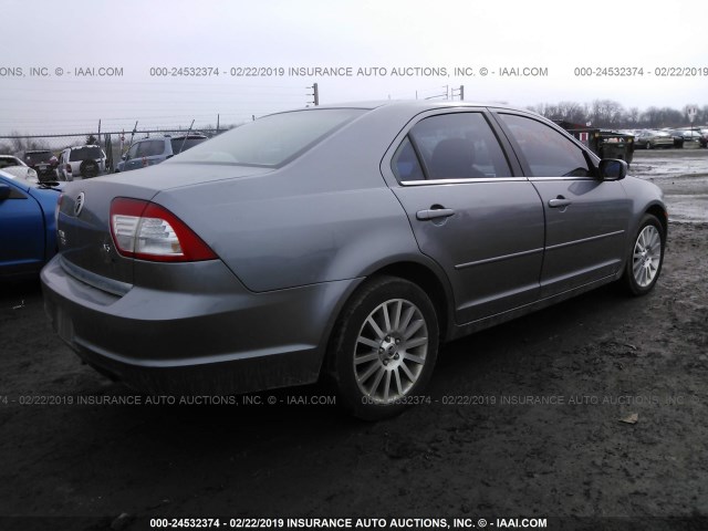 3MEFM08126R612364 - 2006 MERCURY MILAN PREMIER GRAY photo 4