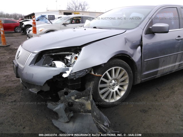 3MEFM08126R612364 - 2006 MERCURY MILAN PREMIER GRAY photo 6