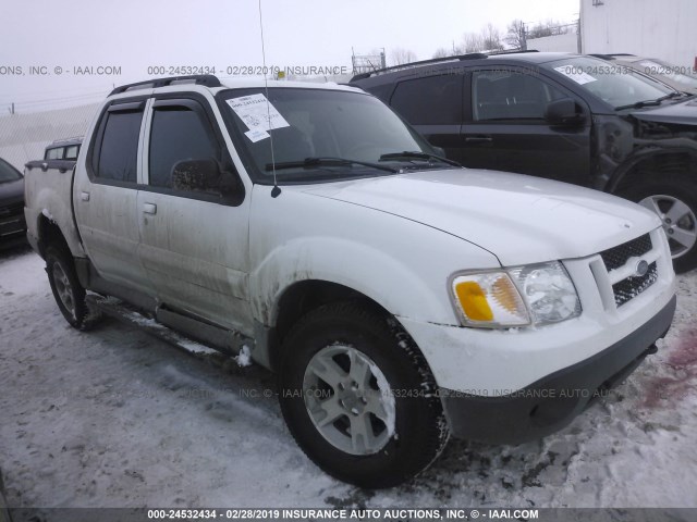 1FMZU77K85UB68878 - 2005 FORD EXPLORER SPORT TR  WHITE photo 1