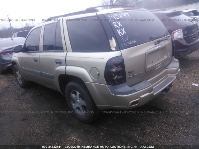 1GNDT13S652295247 - 2005 CHEVROLET TRAILBLAZER LS/LT Unknown photo 3