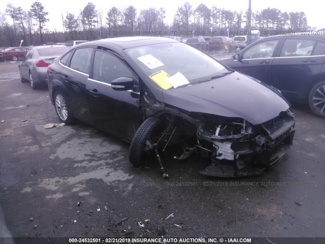 1FADP3J28EL216477 - 2014 FORD FOCUS TITANIUM BLACK photo 1