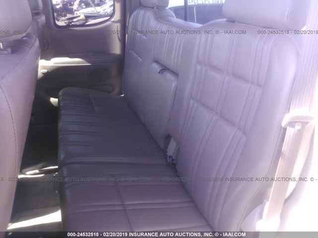 5TBRN34172S240510 - 2002 TOYOTA TUNDRA ACCESS CAB SR5 TAN photo 8