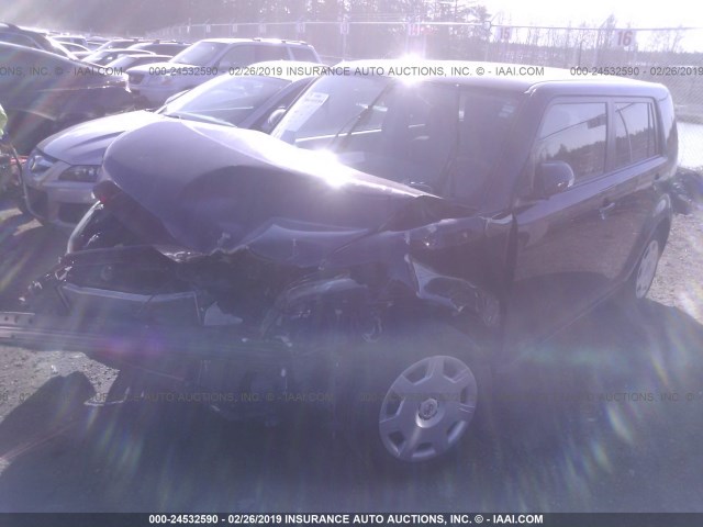 JTLZE4FE8B1138180 - 2011 TOYOTA SCION XB PURPLE photo 2