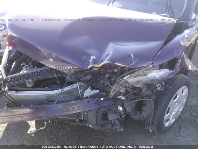 JTLZE4FE8B1138180 - 2011 TOYOTA SCION XB PURPLE photo 6
