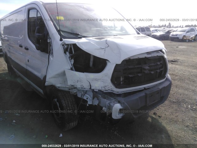 1FTYE2YG7GKA85502 - 2016 FORD TRANSIT T-150 WHITE photo 6