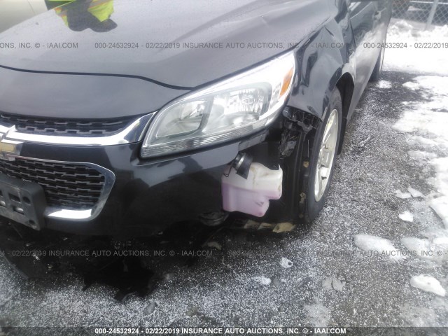 1G11B5SL4EF110968 - 2014 CHEVROLET MALIBU LS BLACK photo 6