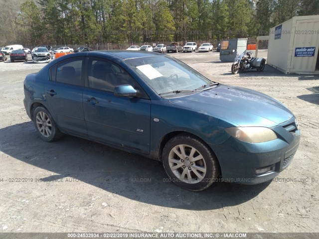 JM1BK323371746474 - 2007 MAZDA 3 S BLUE photo 1