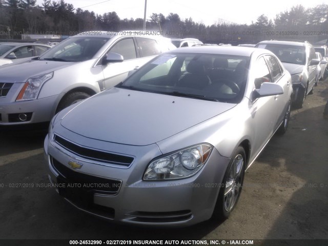 1G1ZD5E19BF371466 - 2011 CHEVROLET MALIBU 2LT SILVER photo 2