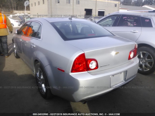 1G1ZD5E19BF371466 - 2011 CHEVROLET MALIBU 2LT SILVER photo 3