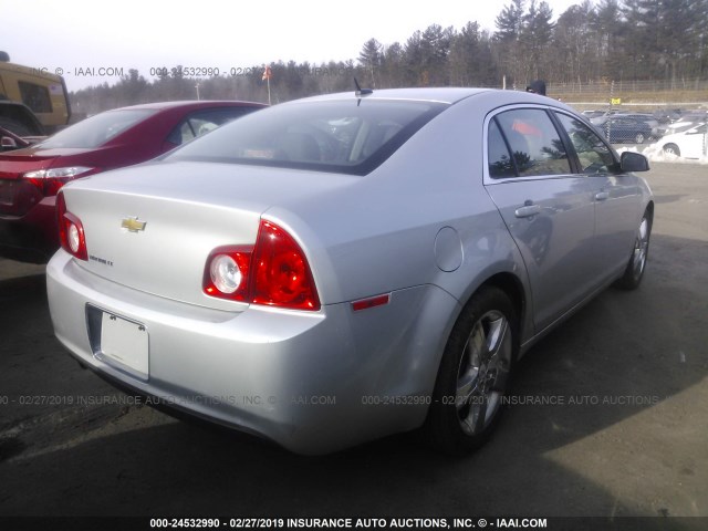 1G1ZD5E19BF371466 - 2011 CHEVROLET MALIBU 2LT SILVER photo 4