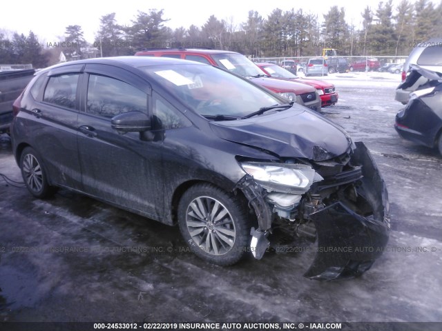 3HGGK5H89FM701238 - 2015 HONDA FIT EX/EXL BLACK photo 1