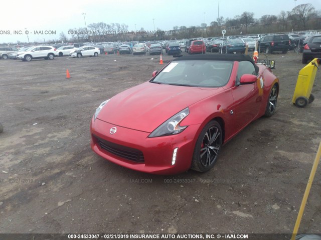 JN1AZ4FH0JM520002 - 2018 NISSAN 370Z TOURING/TOURING SPORT RED photo 2