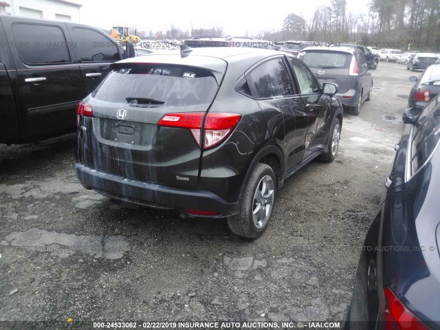 3CZRU5H59HM702023 - 2017 HONDA HR-V EX GREEN photo 4