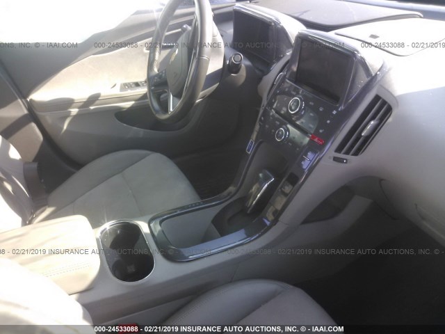 1G1RH6E44EU140074 - 2014 CHEVROLET VOLT BURGUNDY photo 5