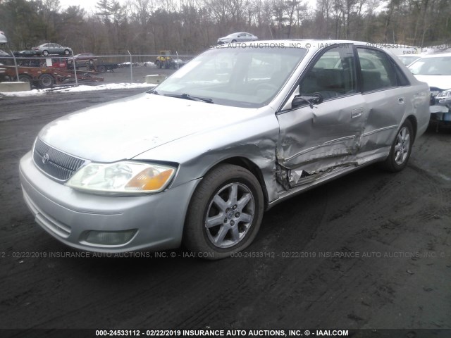 4T1BF28B01U124459 - 2001 TOYOTA AVALON XL/XLS SILVER photo 2