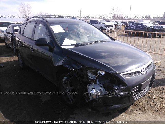 KMHDC8AE9CU149677 - 2012 HYUNDAI ELANTRA TOURING GLS/SE BLACK photo 1